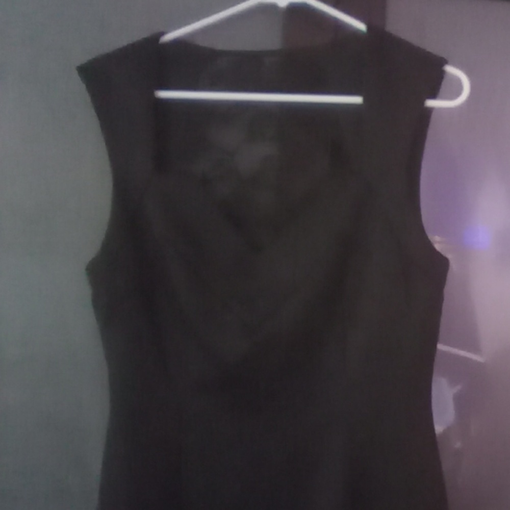Black laced dress